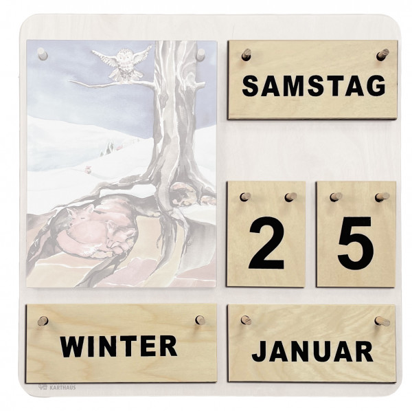 Kalendarium, deutsch