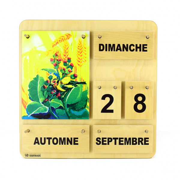 Kalender "Les Quatre Saisons"